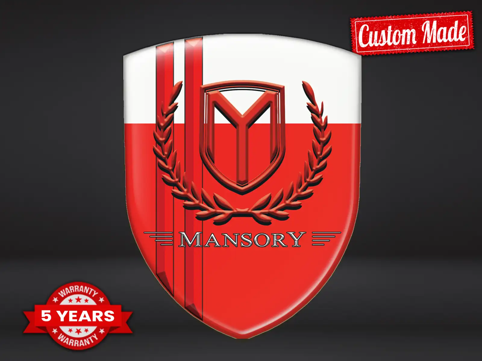 Mansory Vinylaufkleber Auto Limitiert Robust Hochwertig